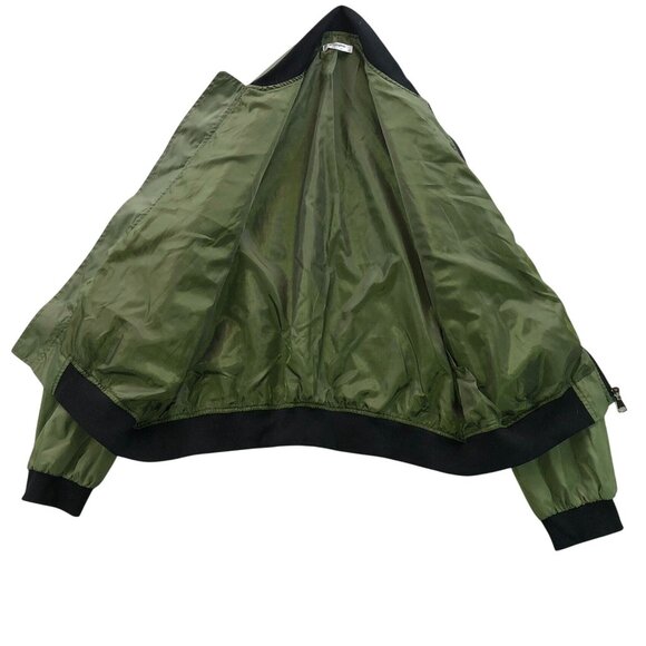 Zeagoo Mens Bomber Jacket Sz XL Full Zip Outerwear Classic Green Casual Outdoors - Picture 3 of 13